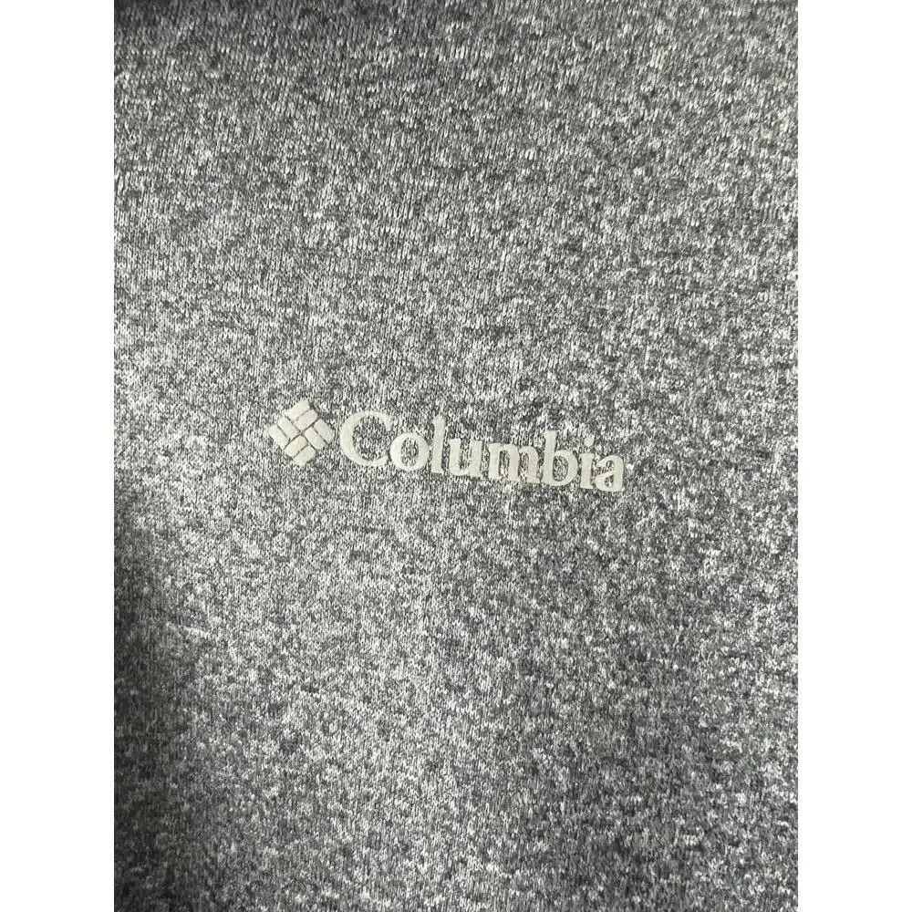 Columbia Men's Quarter-Zip Pullover - Comfortable Gray Fleece - L - Picture 3 of 5